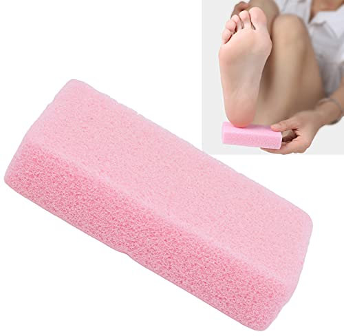 Pietra Pomice per Piedi, Pietra Pomice per Piedi, Pedicure Professionale Pietra Pomice Quadrata Rosa Dura per Rimuovere la Pelle Morta Scrubber per Rimuovere Calli per Piedi per Strumento per Unghie
