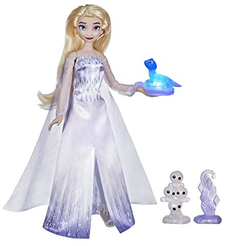 Disney's Frozen 2 sprechender ELSA und Freunde, ELSA Puppe mit Sound und Sätzchen, Spielzeug für Kinder ab 3 Jahren