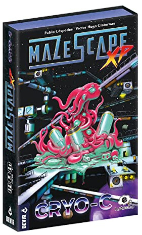 Devir - Mazescape: Cryo-C, Brädspel, Ingenio, Solitaire, 8 År (BGMSCRYML)