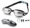 Lunettes Piscine - Lunette Piscine Adulte - Lunettes De Natation, Avec Étui, Pince-Nez Et Bouchons D'Oreille, Anti-Buée Et Protection UV, Pour Adultes Et Enfants, Idéales Pour La Nage Et La Plongée