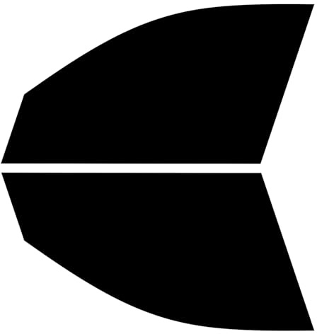 TINTCOM Film Solaire Auto Prédécoupé pour BMW Serie 5 F10 4 Portes Berline 2010-2016 - (50% Noir Fumé Léger) - Vitres Latérales Avant - Protection UV et Chaleur, À Poser Soi-Même, Ajustement Précis