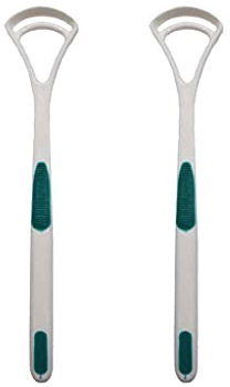 Gratte-Langue Racleurs Gratte-Langue Revêtement Brossage De La Langue Couleur Aléatoire 2Pcs / Set Top-QualityOpération Facile