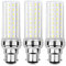 HZSANUE LED Lampadina Mais 20W, B22 Lampadina Baionetta, 6000K Bianco Freddo, 2200LM, 150W Lampadine Incandescenza Equivalenti, Non Dimmerabile, Confezione da 3