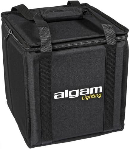 ALGAM LIGHTING Carry case 32 x 32 34 cm, Padded Padding, for Your Lights and Accessories