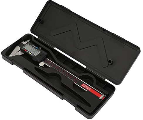 Caliper Vernier Digital de Acero Stainl de 0-150 Mm - Herramienta Electrónica u Herramienta con Diseño Omic y Alto