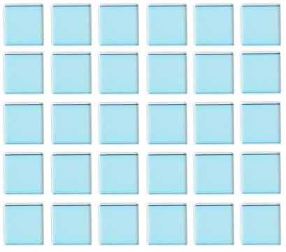 Quanmin 30pcs 8mmĂ8mmĂ0.7mm 650nm IR-Cut Blocking Filter Square Multi-Coating Low-Pass Optical Camera Lens Infrared Filters for Camera Sensor Optical Imaging System