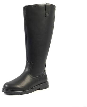 GABYLOU – Modèle LISE – Bottes hautes pour femmes, pointure 3XL, adaptées aux pieds et mollets larges – Semelle intérieure amovible. Talon de 3 cm – Fermeture éclair