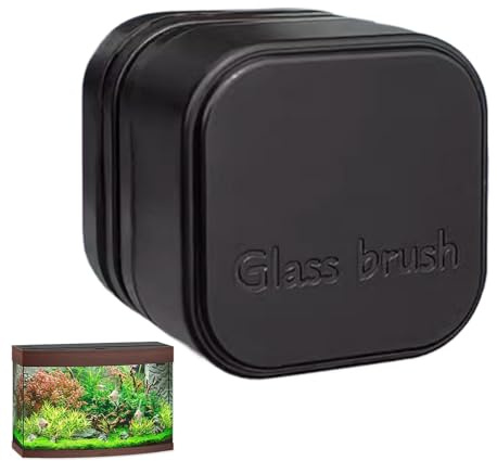 Akvariemagnet glasrengörare, akvarierengörare små magnetiska skrubbdynor, akvarierrengöringsverktyg, borttagningsmaterial för sköldpadda, guldfiskar, terrarium