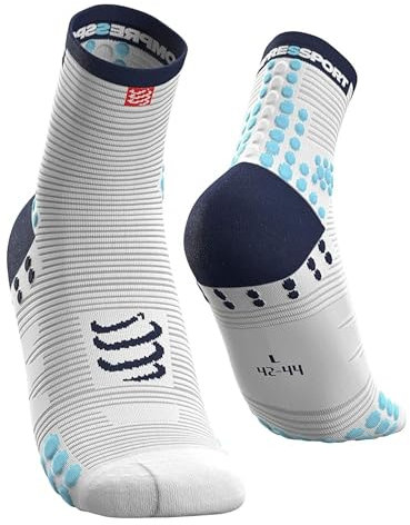 COMPRESSPORT Calzini da corsa - Pro Racing Socks V3.0 Trail - Calzini da trail - Assorbimento degli urti - Per l'allenamento e la competizione - Protezione e traspirabilità - Leggero