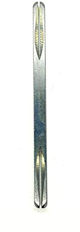FixitFlo Spindelstång delad 7 mm x 130 mm stål zinkfinish för dörrar fönster UPVC-handtag 1-pack (plit 7 mm x 130 mm stång)