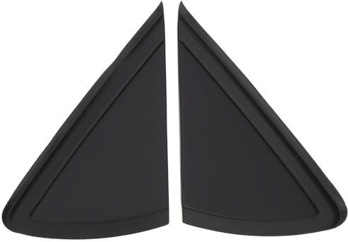 Briny River 2X Caches Triangulaires pour Rétroviseurs Extérieurs de Voiture Compatibles avec Volkswagen Polo MK5 6R 2009-2022 (Gauche Et Droite)