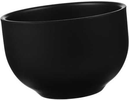 FOMIYES Metal Shaving Bowl Mens Shaving Soap Mug Barber Shop Utensil Horn Bowl