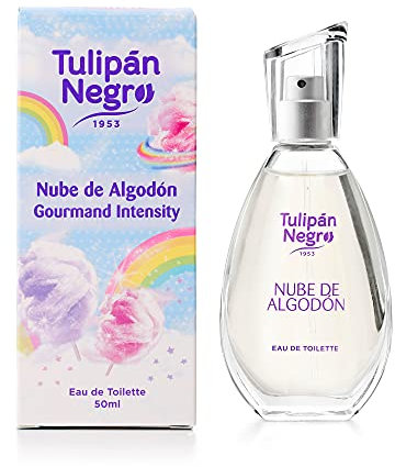 Tulipán Negro - Agua de Colonia Unisex, Nube de Algodón, 50 ml