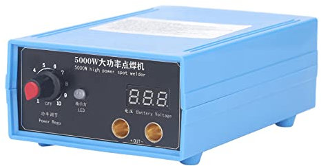 Soldador por puntos AC100-240V 5000W máquina de soldadura portátil para batería con pluma de cobre de alta conductividad soldadura precisa temperatura controlada 10℃ a 65℃
