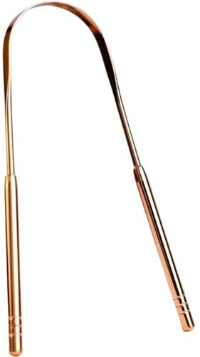 Raspador Lingual | Higiene Oral y Limpieza de Lengua | Elimina Toxinas y Bacterias | 100% Cobre | Previene el Mal Aliento | BANBU