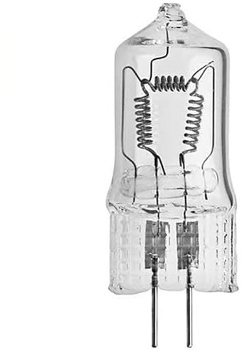 JZLBBC 1PCS G6.35 200 Watt 230V Lampadina alogena GY6.35 Lampada 230V / 300W GX 6.35 Lampada a capsula trasparente Bianco Caldo 650W