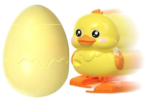 Wind Up Dancing Toy - Interactive Egg Shape Novelty, Mechanical Jumping Hopping Animal | Animated Motion Figure For Home Birthday School Desk Kids Boys Enthusiasts Fans Girls Friend