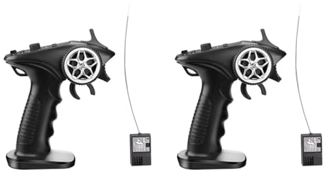ISTOVO 2X GA-4H-TX TX4 2.4GHz 4CH Radiosystem Sändarkontroll Fjärrkontroll med Mottagare för RC Car Boat Tank Crawler