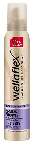 Wellaflex Schaumfestiger 2 Tages Volumen, Extra starker Halt, 2er Pack (2 x 200ml)