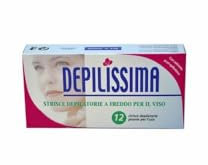 Depilissima - Strisce in tnt pronte all'uso con cera a freddo - cf 6 pz