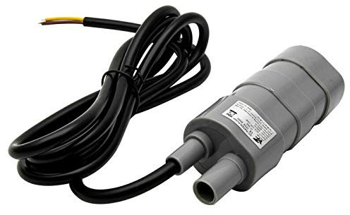 Water Pump, Riloer 12V whale pump High Flow truma Water Pump Submersible Pump for Camper Caravan Motorhome Garden Fountain DC Brush, Black