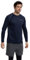 Mountain Warehouse Endurance Mens Top – Long Sleeves, Quick Dry T-Shirt, Highly Breathable Tee, UPF50 Protection Tee Shirt – for, Travelling, Walking, Gym Navy Reflect 4XL