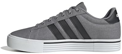 adidas Men's Daily 4.0, Grey/Black/White, 12