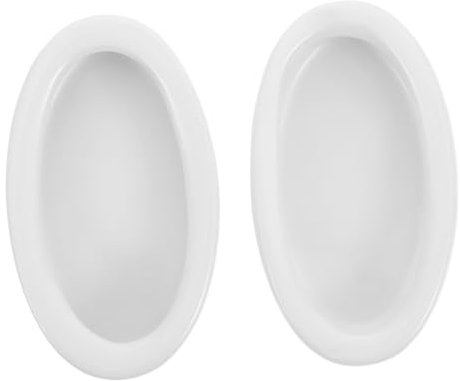 BESPORTBLE 4stücke Keramischer Futter Und Wassernapf Für Reptilien Ovaler Fressnapf Für Schildkröten Und Eidechsen Langlebig Und Leicht Zu Reinigen Für Terrarien Und Heimtierhaltung