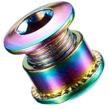 KASFDBMO Bulloni corona piastra dentali piastra viti in acciaio pedivelle bulloni biciclette parte per pendolarismo e tempo libero ciclismo ad alte prestazioni Bulloni corona