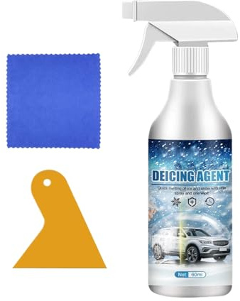 Spray de descongelación para Coche, Agente antihielo automotriz, Agente descongelante para Parabrisas, Ventanas, Puertas, congeladores, refrigeradores, refrigeradores, Agujeros de Cerradura