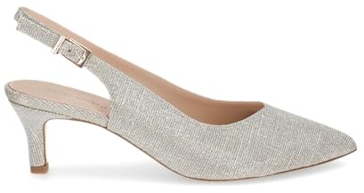 Peter Kaiser Escarpins Peeptoes & Slingpumps 79643 en Textile métallique pour Femme