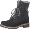 Tamaris Damen Bequemschuhe, Frauen Schnürschuhe,DUOtex,wasserabweisend,warm gefüttert,Schnuerer,straßenschuhe,Schnuerung,Anthracite,39 EU