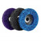 3PCS Strip Discs 115mm 4.5inch Stripping Discs for Angle Grinder Paint Stripper Wheel Rust Stripper Disc Quick Abrasive Discs Paint Rust Oxidation Remover (Blue+ Purple +Black)