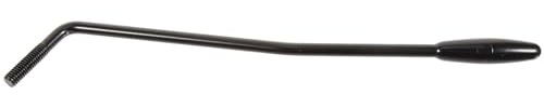 TOYANDONA Brazo de Trémolo Metálico Negro Barra de Vibrato y Punta de Plástico Rosca de 6mm Compatible Sistema de Trémolo para Guitarra Eléctrica