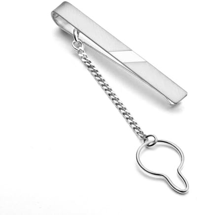 Herren Silber Krawattennadel Aus Hochwertigem 925 Silber Mit Gebürstetem Finish