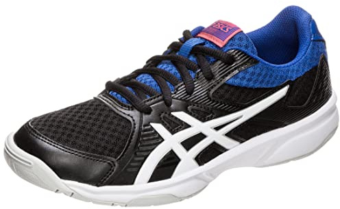 Asics Upcourt 3, Women's Squash Shoes, Black (Black/White 001), 8 UK (42 EU)