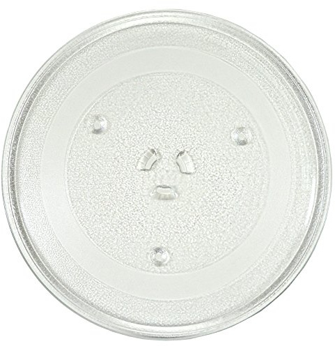 HQRP 12.5 31.5cm Glass Turntable Tray Compatible with Maytag Frigidaire, Hotpoint, GE General Electric, Amana Samsung Magic Chef, Emerson Electrolux Microwave WB39X10002 Oven Plate 12.5-inch 315mm