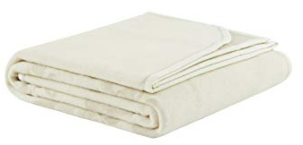 LANEROSSI Coperta Matrimoniale Maxi Angelica, 100% Lana Vergine, 230x270, Bianco/Tortora
