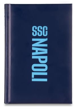 Colourbook - SSC Neapel-skoldagbok, 12 månaders dagbok, 2025 år 2026, officiell licens (SSCN-logotyp)