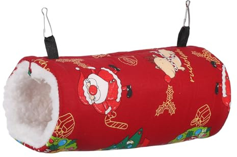 TOYZFRIENDY Túnel de Calentamiento para Mascotas Escondite Tipo Cama para Hámster para Hámsters Conejos y Gatitos Material y Lavable Descanso y Invierno