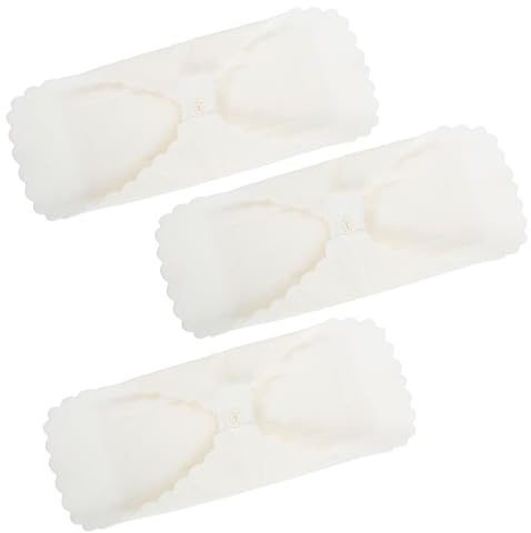 OSALADI Compresas Menstruales Reutilizables Suaves y Transpirables de Algodón 3 Piezas y Protección Ecológica para Mujer Ideales para Uso Diario