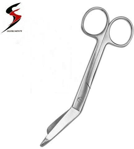 Forbici per bendaggio, in acciaio INOX, per pronto soccorso, medicazioni, studenti, infermieri, paramedici, 14 cm