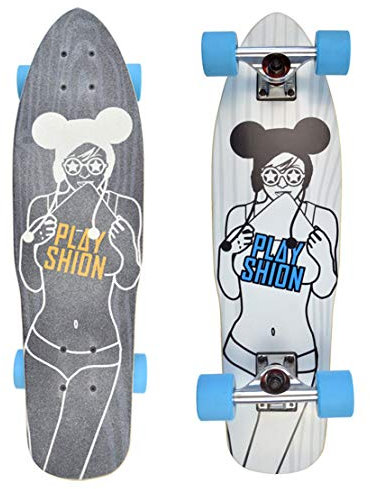 KS Tools Skateboard 70 * 20cm 7-lagiges Ahorndeck OS780 Schleifpapier ABEC-11 mit integrierter Halterung aus Aluminium-Magnesium-Legierung,B