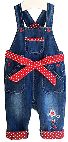 Peacolate 6M-2Years baby flickor overaller med bälte 1 st jumpstuis barnbyxor