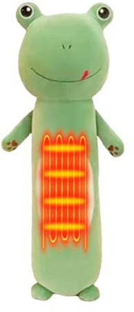 Almohadilla Térmica | Muñeco Animal con Temporizador Ajustable y 5 Temperaturas | Almohadilla Eléctrica para Calambres | Para Mujeres y Niñas, de Cólicos, Invierno, Hogar, Oficina y