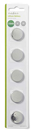 Batterie Lithio a Bottone Al Litio Cr2450 3 V (5 Pz)