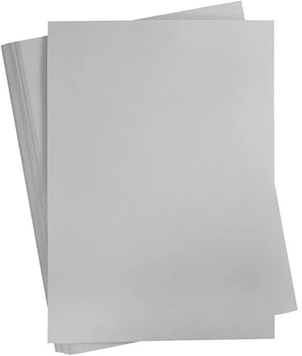 artdee® Bastelkarton – DIN A2 (42 x 60 cm) / 180 g/m² / Grau – Tonpapier für Jedermann – Buntpapier zum Basteln – für grenzenlose Gestaltungs- und Bastelmöglichkeiten