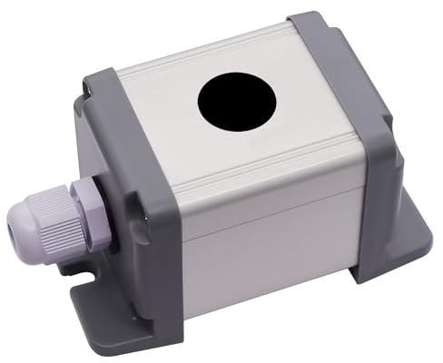 Gebildet Scatola della Stazione di Controllo Degli Interruttori a Pulsante - Foro per Pulsante da 22mm, Antipolvere e Impermeabile