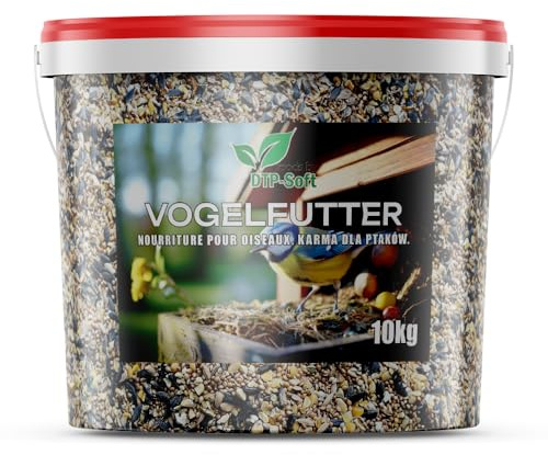Nourriture pour oiseaux sauvages 4 saisons Seau 10 kg
