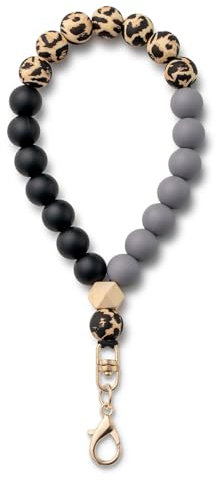 MORSUNBELA Handykette Perlen Lanyard Handgelenk Handyanhänger Schlüsselanhänger Armband Schlüsselband Handyband